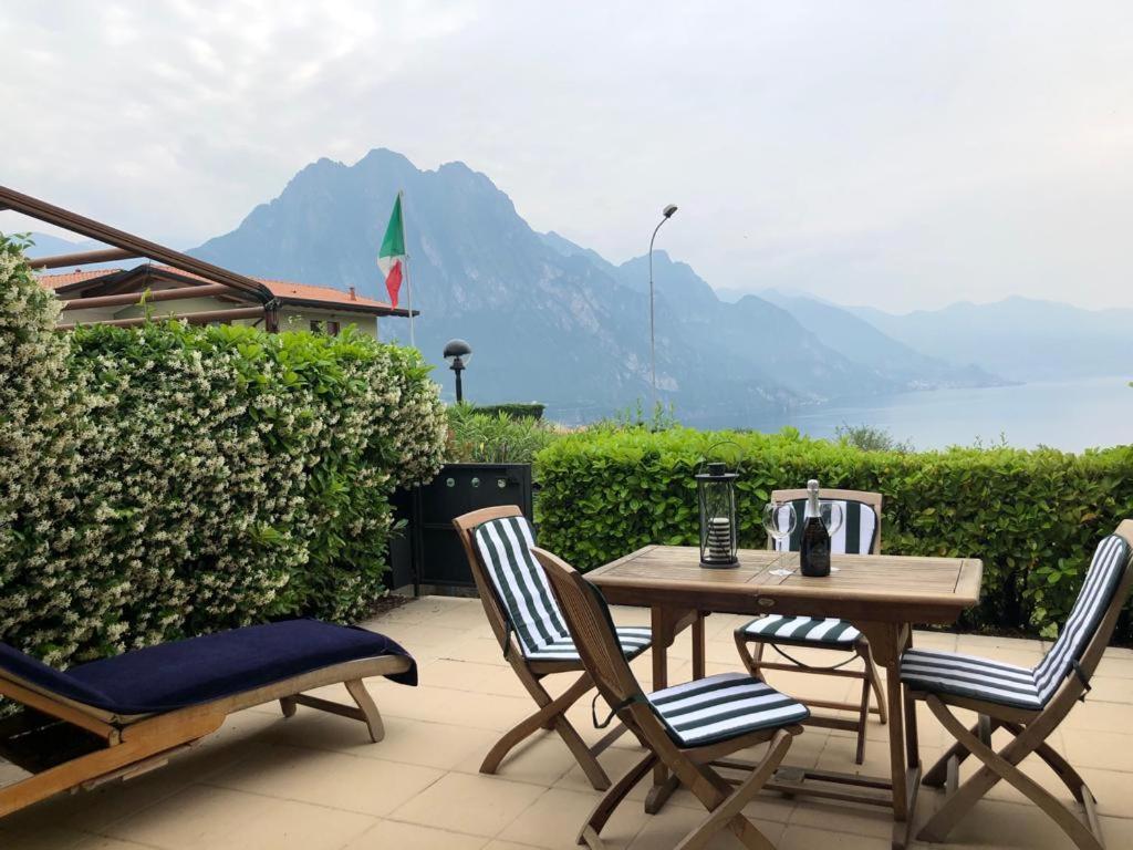 Villa Mirella: Casa Vista Lago Con Piscina Riva di Solto Exterior foto